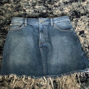 Urban jean skirt